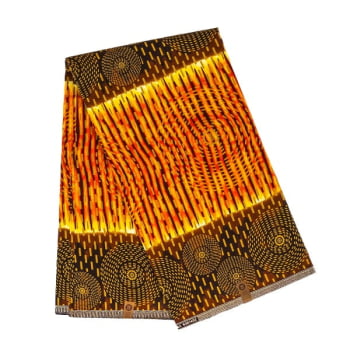 Kit 7 cortes de Tecido Africano Ankara 100% algodão - (0,50m x 1,18m)